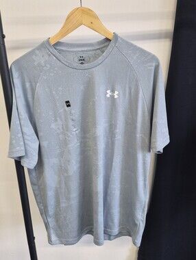 Under Armour Light Blue Short-Sleeve Performance Tee